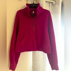 Lululemon Scuba Oversized Funnel Neck Half Zip.